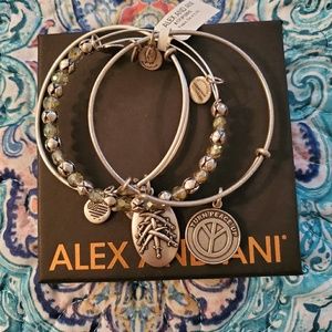 Alex and Ani set of 3 peace